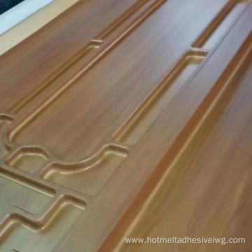 Door core board film pressure